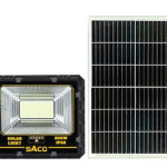 ĐÈN PHA NĂNG LƯỢNG MẶT TRỜI SACO 200W SA-P200C – DÒNG PHỔ THÔNG CHỦ LỰC, CHUẨN CHỐNG NƯỚC IP68