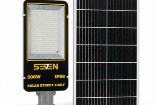 ĐÈN ĐƯỜNG NĂNG LƯỢNG MẶT TRỜI 500W SEVEN-7 (MODEL: SE-D500A)