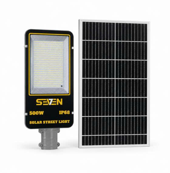 ĐÈN ĐƯỜNG NĂNG LƯỢNG MẶT TRỜI 500W SEVEN-7 (MODEL: SE-D500A)