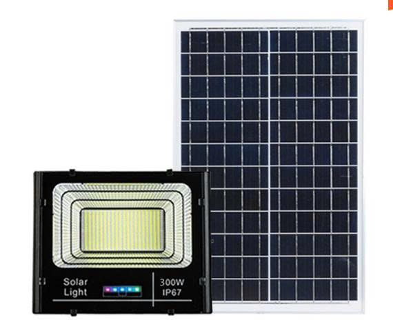 ĐÈN PHA NĂNG LƯỢNG MẶT TRỜI SACO 300W OE-P300S – 806 LED, SÁNG MẠNH CHO DỰ ÁN QUY MÔ VỪA