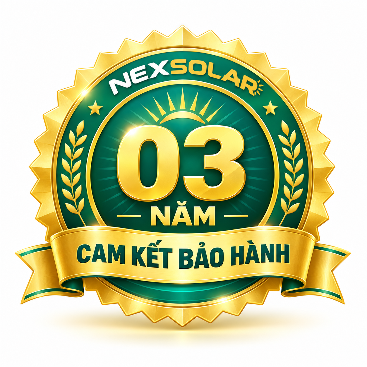 NEXSOLAR bảo hành lâu dài