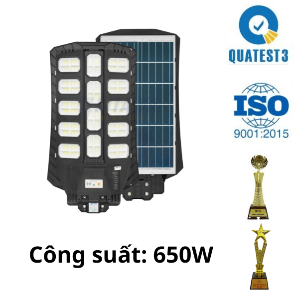 ĐÈN LIỀN THỂ NĂNG LƯỢNG MẶT TRỜI KITAWA 650W SL2650 – 1344 CHIP LED, ÁNH SÁNG DÀY ĐẶC CHO KHÔNG GIAN LỚN