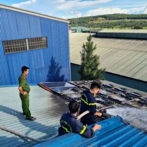 Cháy nổ pv do lắp đặt và sử dụng không phù hợp
