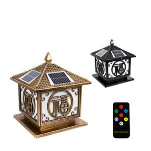 ĐÈN TRỤ CỔNG NĂNG LƯỢNG MẶT TRỜI-TC12