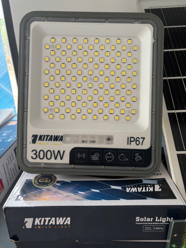 ĐÈN NĂNG LƯỢNG MẶT TRỜI CHỐNG NƯỚC IP67 KITAWA - Ảnh 3
