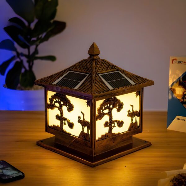 ĐÈN TRỤ CỔNG NĂNG LƯỢNG MẶT TRỜI-ĐÈN TRANG TRÍ - Ảnh 2