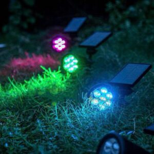 ĐÈN RỌI TIỂU CẢNH SÂN VƯỜN-ĐÈN NĂNG LƯỢNG MẶT TRỜI RC07